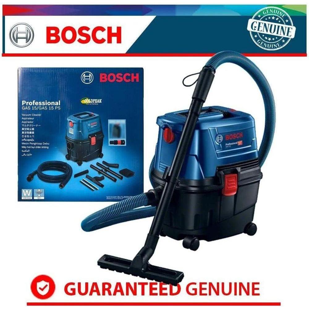 Bosch GAS 15 Wet & Dry Vacuum - Goldpeak Tools PH Bosch Bosch GAS 15 Wet & Dry Vacuum - Goldpeak Tools PH Bosch